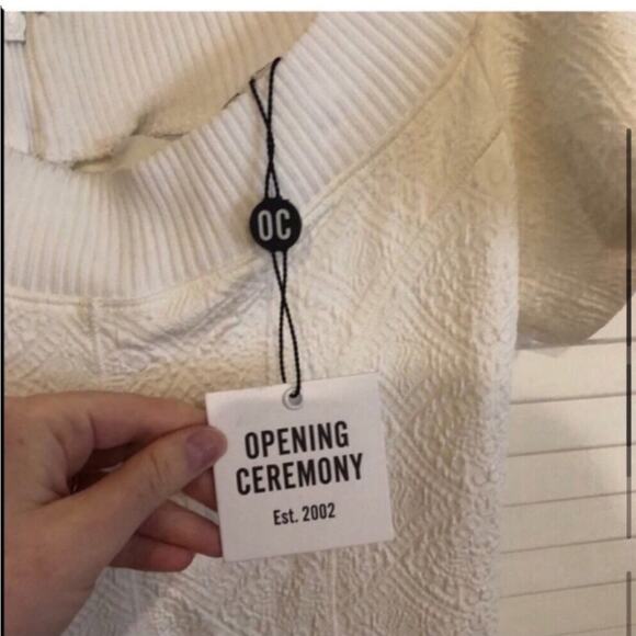 NWT Opening Ceremony Medallion Jacquard Lotus Dress - Picture 6 of 9